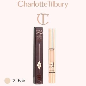 Charlotte Tilbury Magic Away Concealer #2 Fair 0.13 Oz. Full Size  -NEW